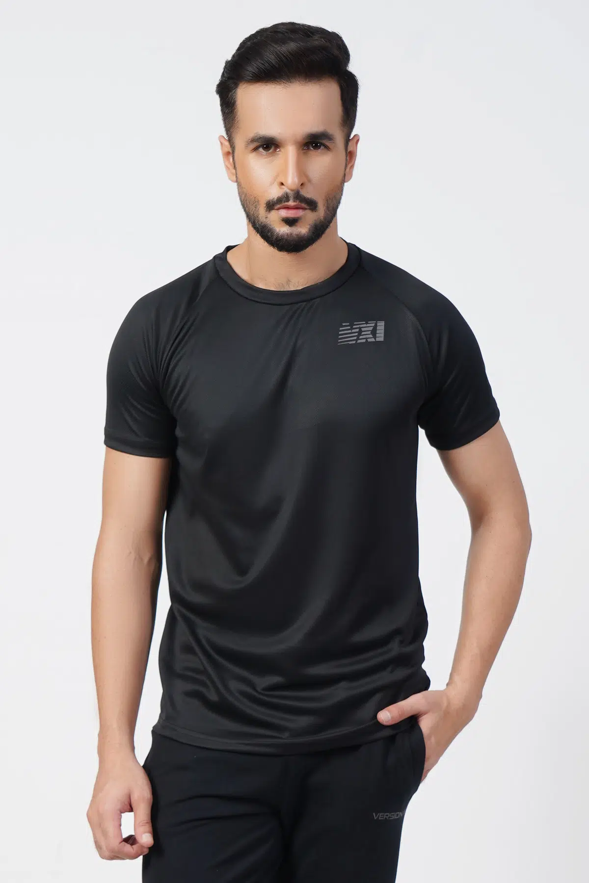 Black mesh t outlet shirt mens