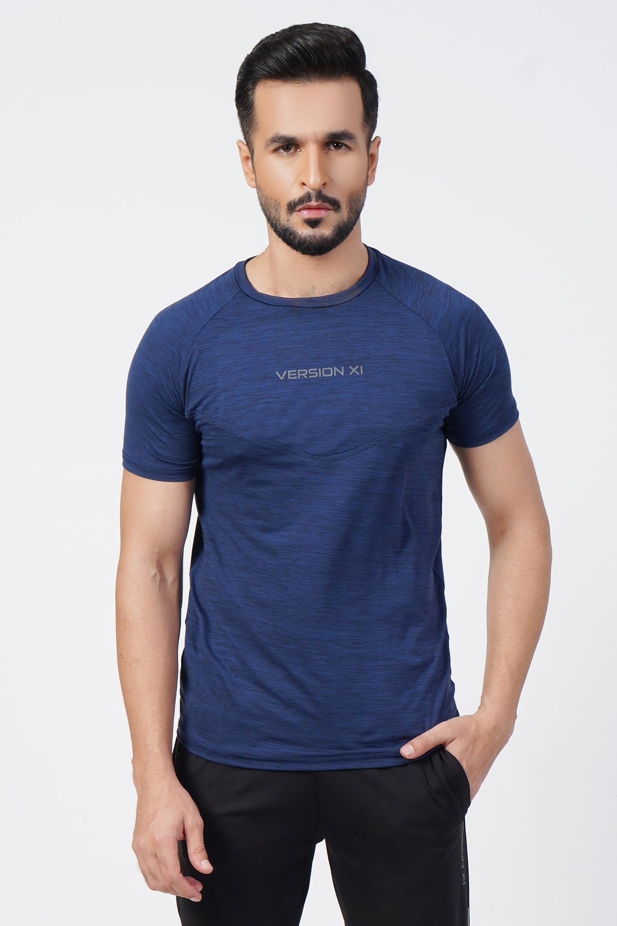 Thrive Men's Blue T-Shirt for Sports in Paksitan - Version XI