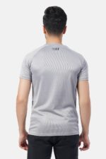 Micro Mesh Men's Gray T-Shirt