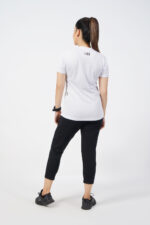 Vital Micro Mesh White T-Shirt Women