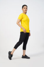 Vital Micro Mesh Yellow T-Shirt