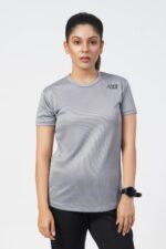 Vital Micro Mesh Gray T-Shirt - f